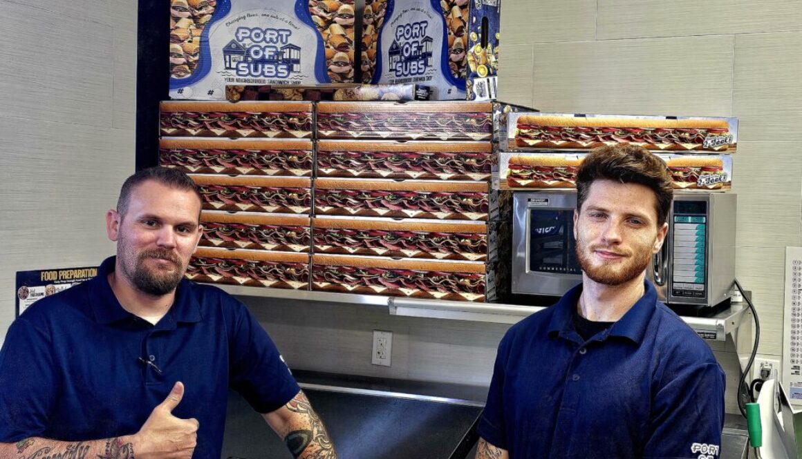 Rocklin Shows Off Catering Box Display