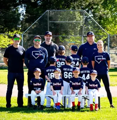 Bend, OR Little League received sponsorship from Port of Subs Store 182