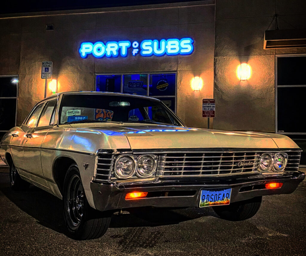 Port of Subs Reno Nevada Virtual Car Show