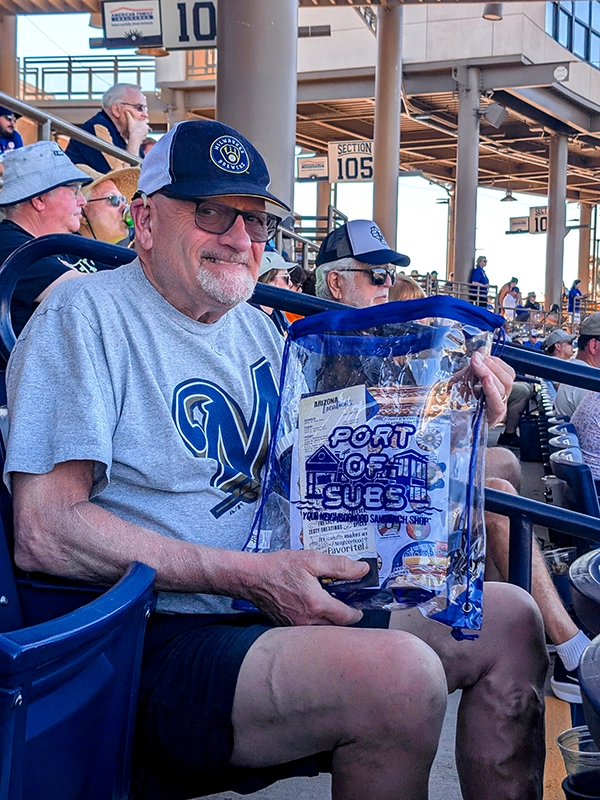 Port of Subs Arizona Brewers Spring Training