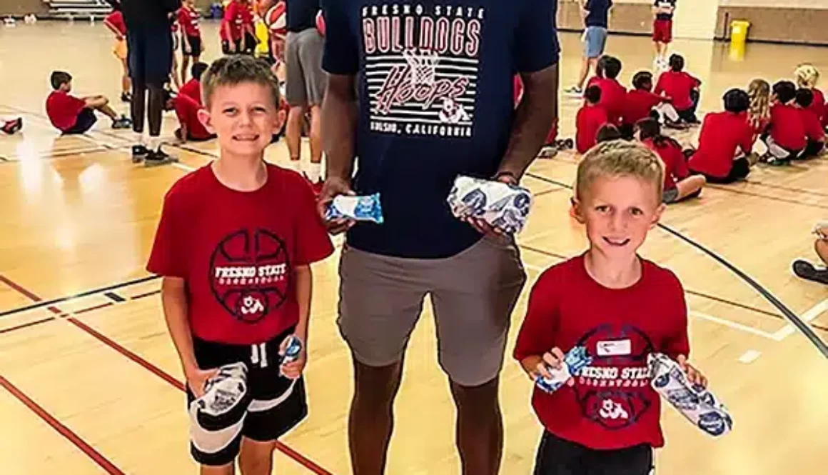 Port of Subs Caters Fresno State Boys Youth Basketball Camp