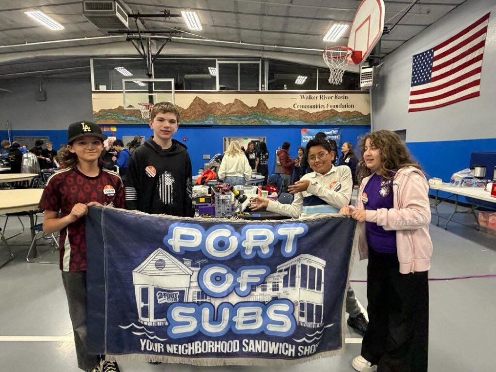 Port of Subs Supports Robotics Club
