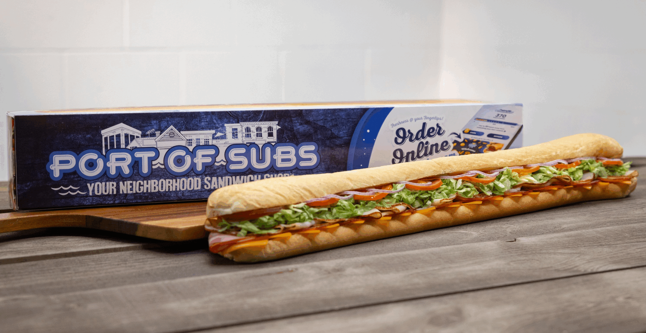 Port of Subs 2 Foot Box wins award