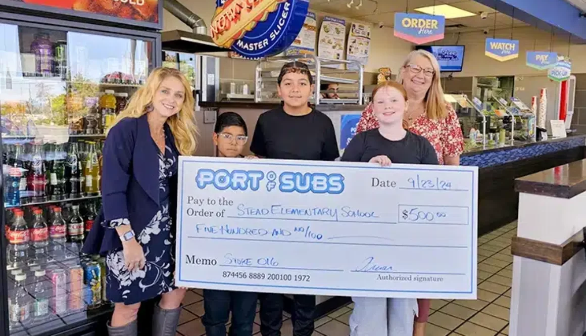 Port of Subs Fundraiser Stead Elementary School Reno NV