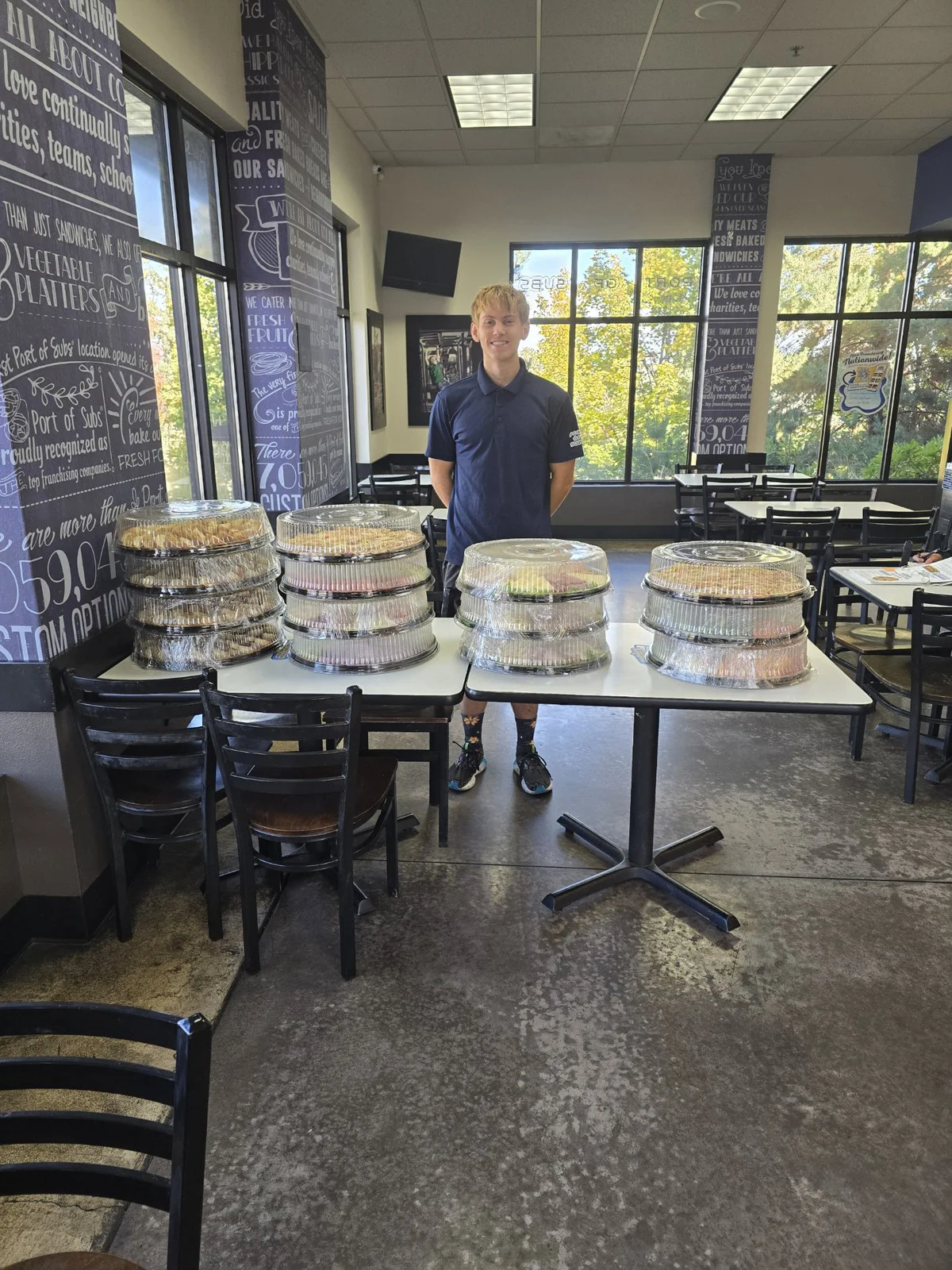 Port of Subs Store182 catering