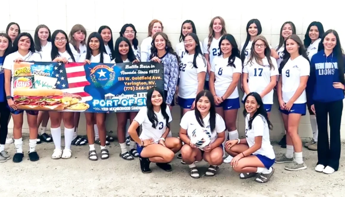 Port of Subs supports Yerington High School Girls Soccer Team