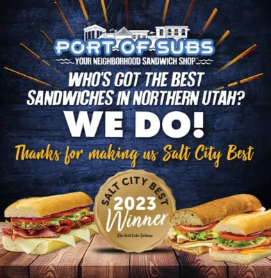 Port of Subs Best in Utah