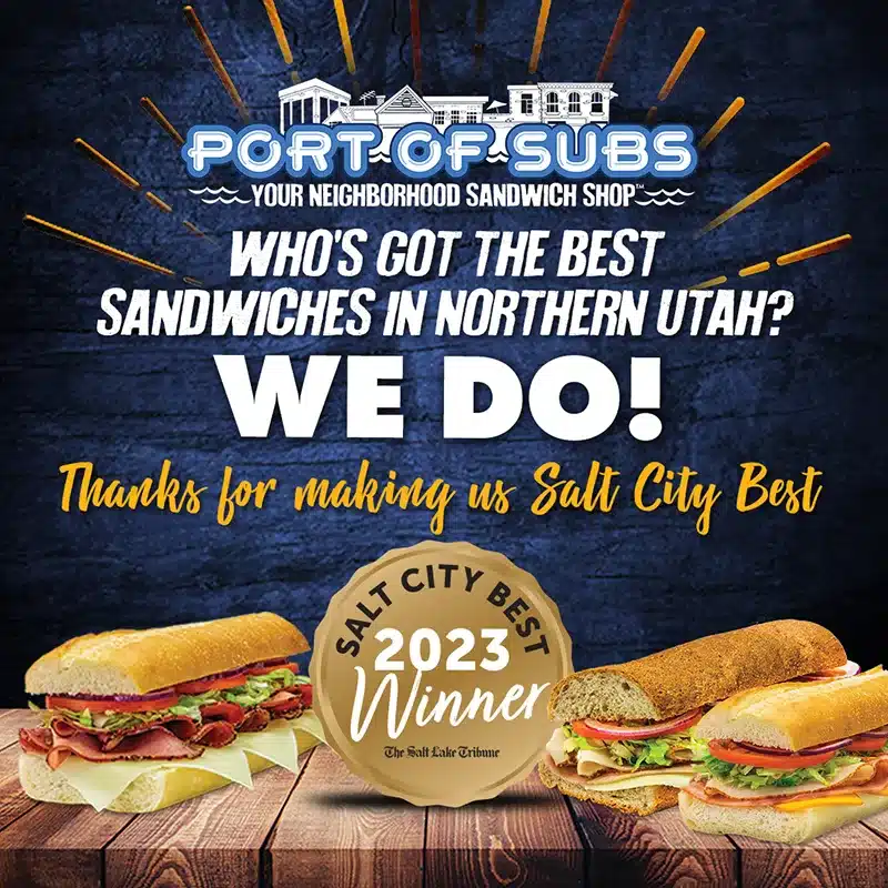 Port of Subs Best in Utah